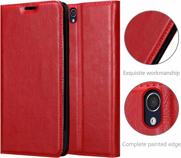Actual product image Cadorabo Book Invisible Magnet Cover (Sony Xperia Z)