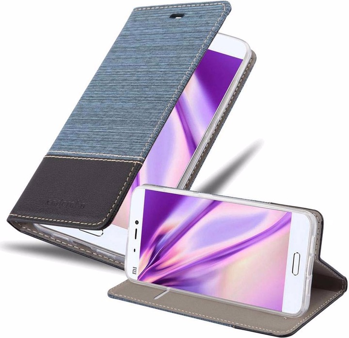 Produktbild Cadorabo Book Jeans Optik Cover (Xiaomi Mi 5s)
