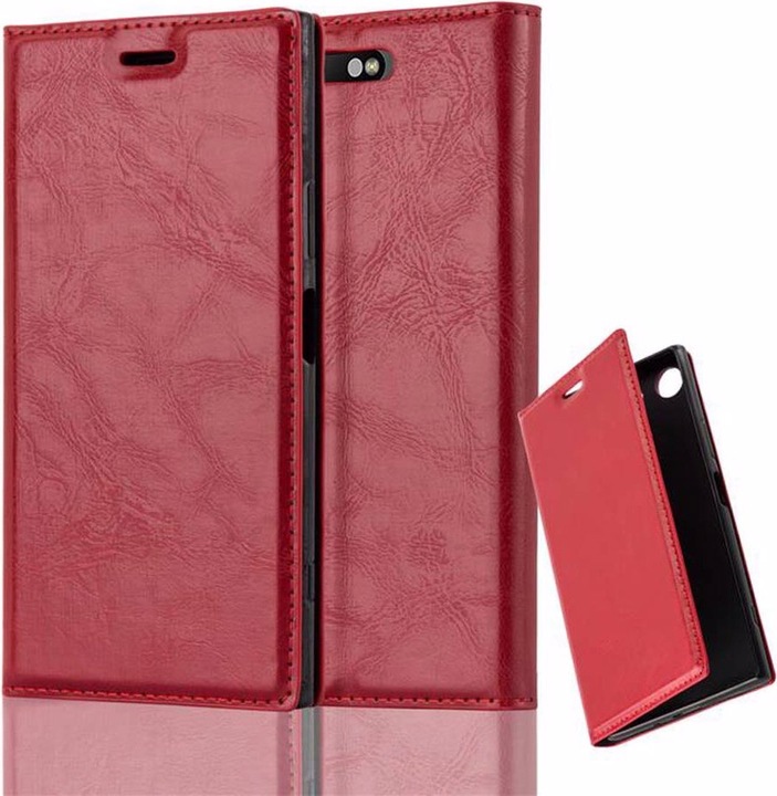 Actual product image Cadorabo Book Invisible Magnet Cover (Sony Xperia XZ1)
