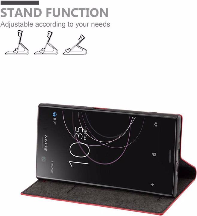 Image du produit Cadorabo Book Couverture magnétique invisible (Sony Xperia XZ1)