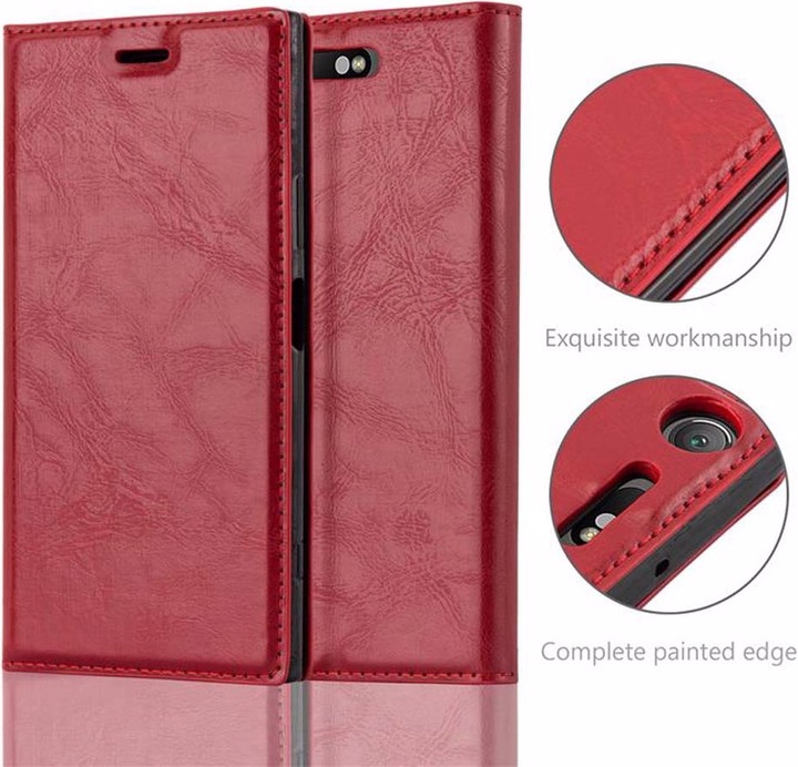 Actual product image Cadorabo Book Invisible Magnet Cover (Sony Xperia XZ1)