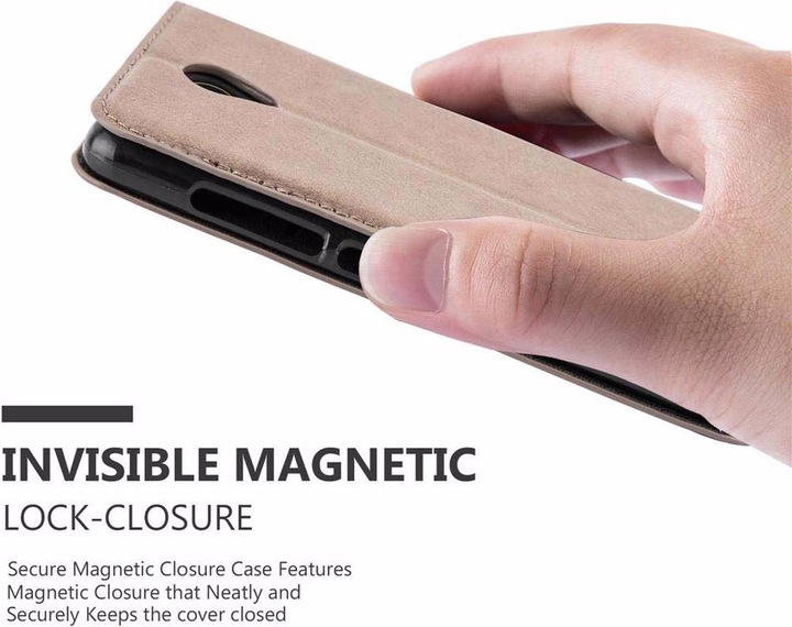 Actual product image Cadorabo Book Invisible Magnet Cover (ZTE Blade L7)