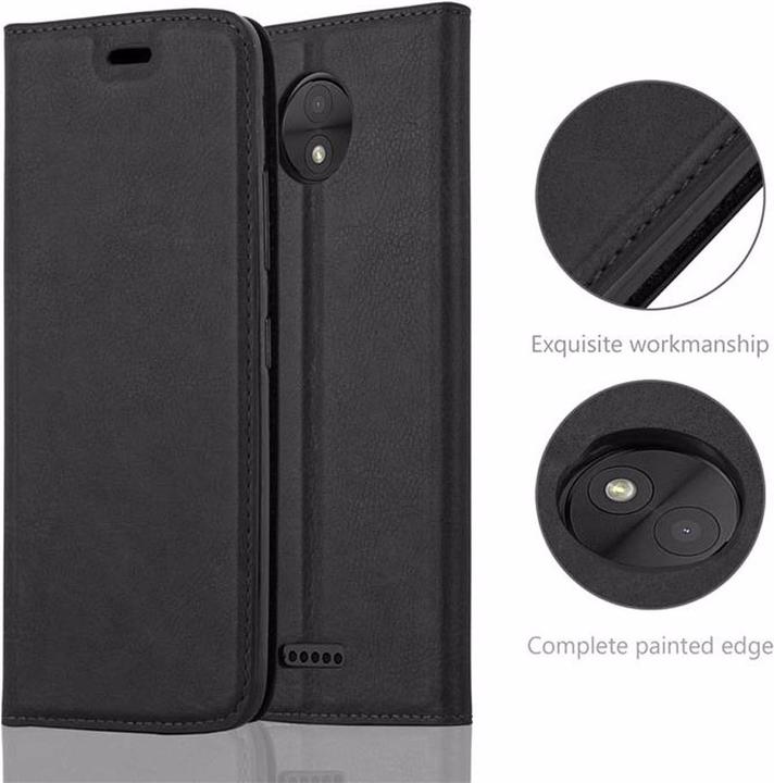 Produktbild Cadorabo Book Invisible Magnet Cover (Motorola Moto C)