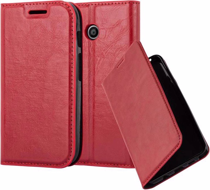 Actual product image Cadorabo Book Invisible Magnet Cover (Motorola Moto E)