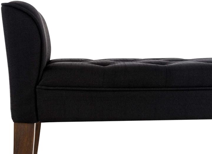 Immagine prodotto CLP Chaiselongue Cleopatra, anticato scuro, nero (133 cm)