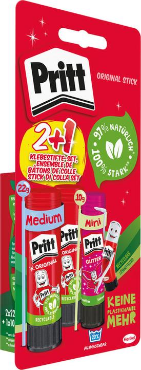 Image du produit Pritt Bâton de colle Stick 2 + 1