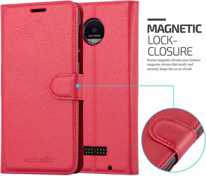 Image du produit Cadorabo Book avec fonction stand Cover (Motorola Moto Z Force)