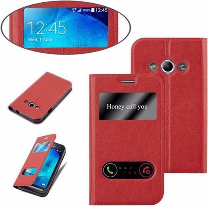 Image du produit Cadorabo Book avec couverture View à double fenêtre (Samsung Galaxy Xcover 3)