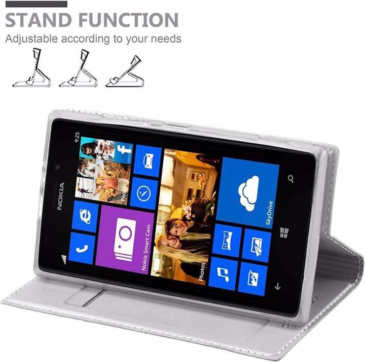 Actual product image Cadorabo Book Classy Style Cover (Nokia Lumia 925)