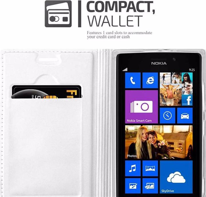 Actual product image Cadorabo Book Classy Style Cover (Nokia Lumia 925)