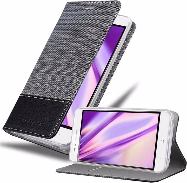 Produktbild Cadorabo Book Jeans Optik Cover (ZTE Blade A612)