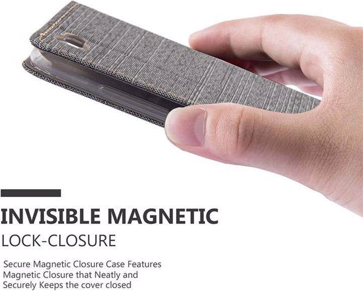 Produktbild Cadorabo Book Jeans Optik Cover (ZTE Blade A612)