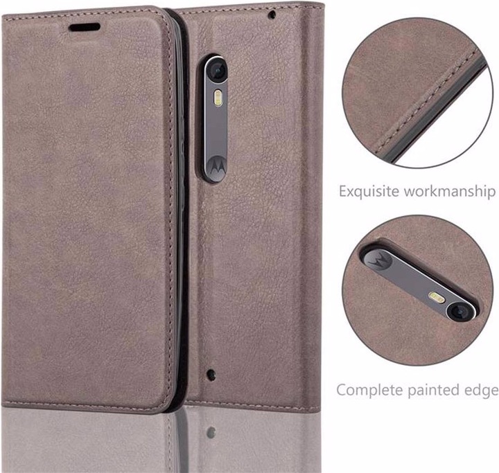 Produktbild Cadorabo Book Invisible Magnet Cover (Motorola Moto X Style)
