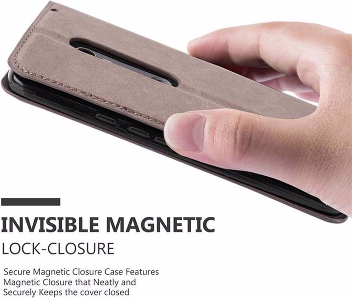 Produktbild Cadorabo Book Invisible Magnet Cover (Motorola Moto X Style)