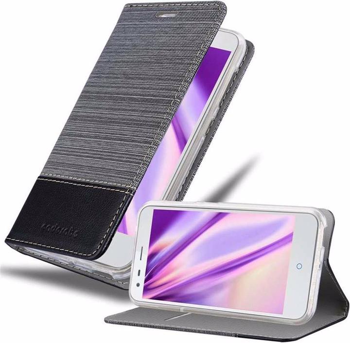 Produktbild Cadorabo Book Jeans Optik Cover (ZTE Blade S6)