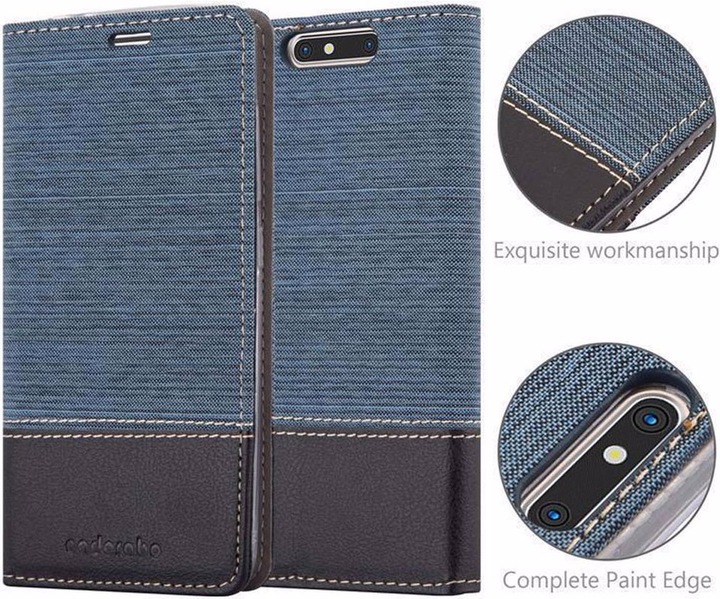 Actual product image Cadorabo Book Jeans Optics Cover (ZTE Blade V8)