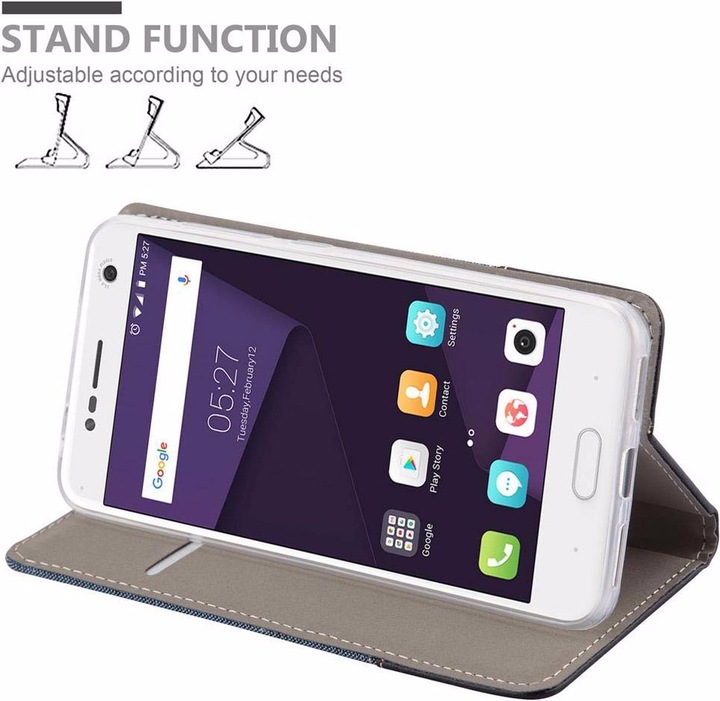 Actual product image Cadorabo Book Jeans Optics Cover (ZTE Blade V8)