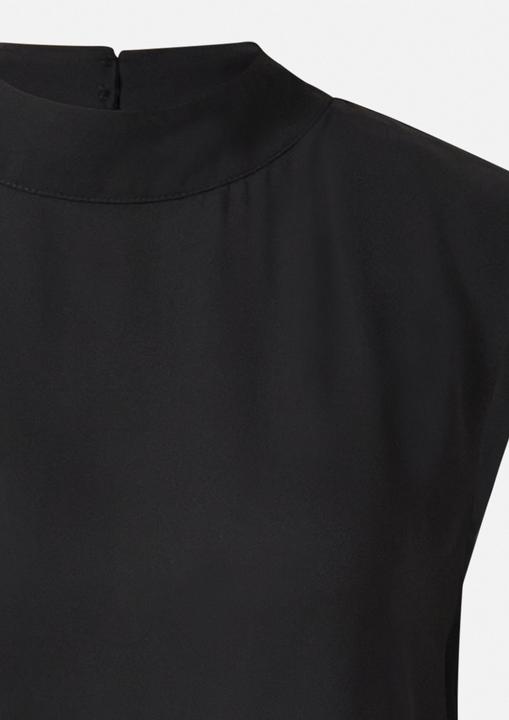 Immagine prodotto Comma Bluse Chiffonbluse mit subtiler Power Schulter und Stehkragen (34)