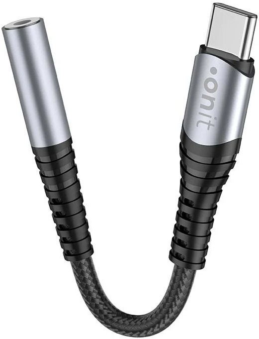 Actual product image Onit Digital Audio Adapter USB-C to 3.5 mm AUX (Digital -> Analog)