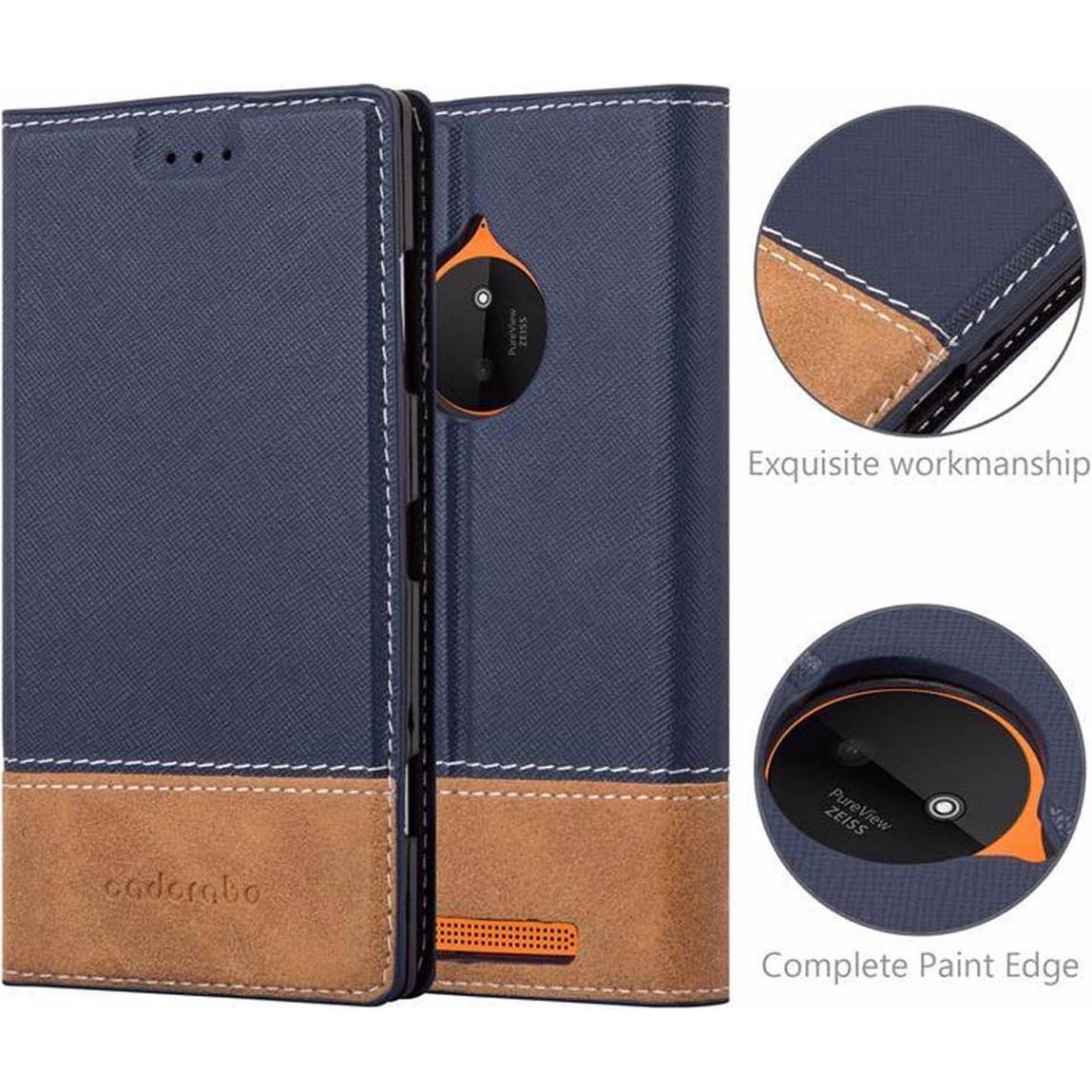 Thumbnail - Cadorabo Book X-Wallet Cover (Nokia Lumia 830), Smartphone Hülle, Blau