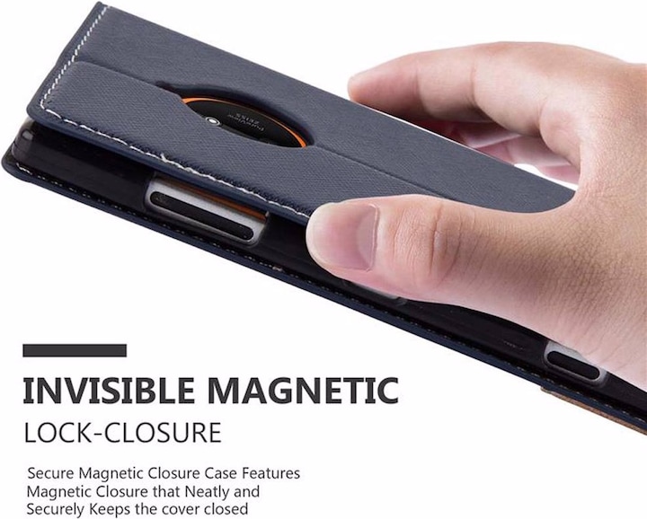 Actual product image Cadorabo Book X Wallet Cover (Nokia Lumia 830)