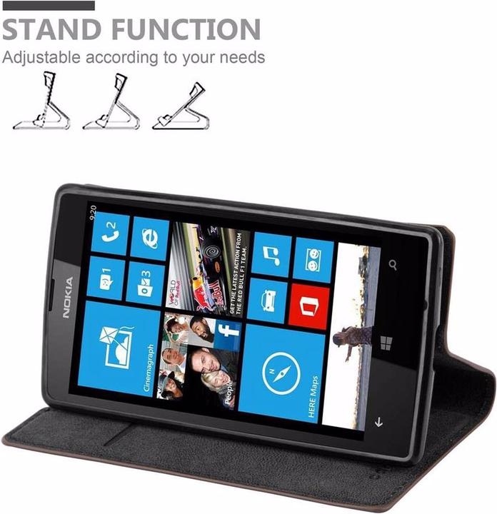Productafbeelding Cadorabo Boek Onzichtbare Magneethoes (Nokia Lumia 520)