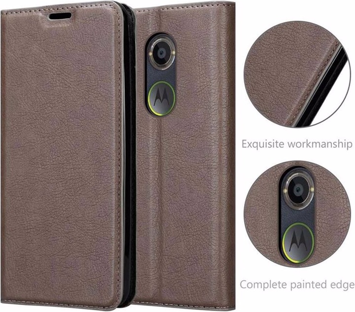 Actual product image Cadorabo Book Invisible Magnet Cover (Motorola Moto X2)