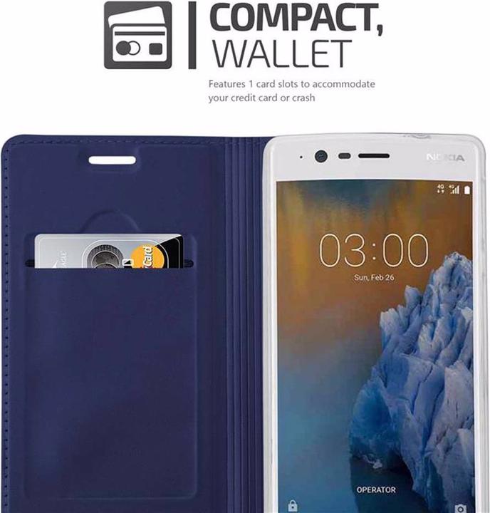 Produktbild Cadorabo Book Classy Style Cover (OnePlus 3)