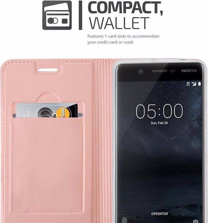 Actual product image Cadorabo Book Classy Style Cover (OnePlus 5)