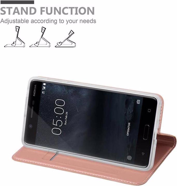 Actual product image Cadorabo Book Classy Style Cover (OnePlus 5)
