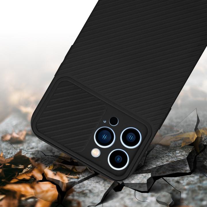 Produktbild Cadorabo Hülle für Apple iPhone 13 PRO MAX im TPU mit Kameraschutz LM009 Style (Apple iPhone 13 Pro Max)