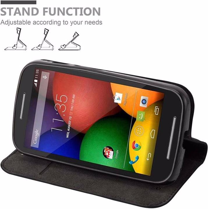 Produktbild Cadorabo Book Invisible Magnet Cover (Motorola Moto E1)