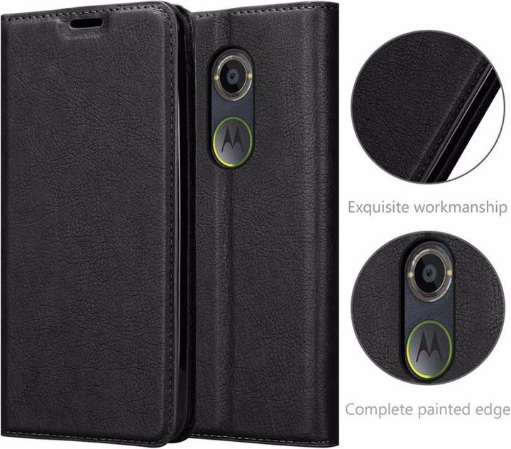 Actual product image Cadorabo Book Invisible Magnet Cover (Motorola Moto X2)