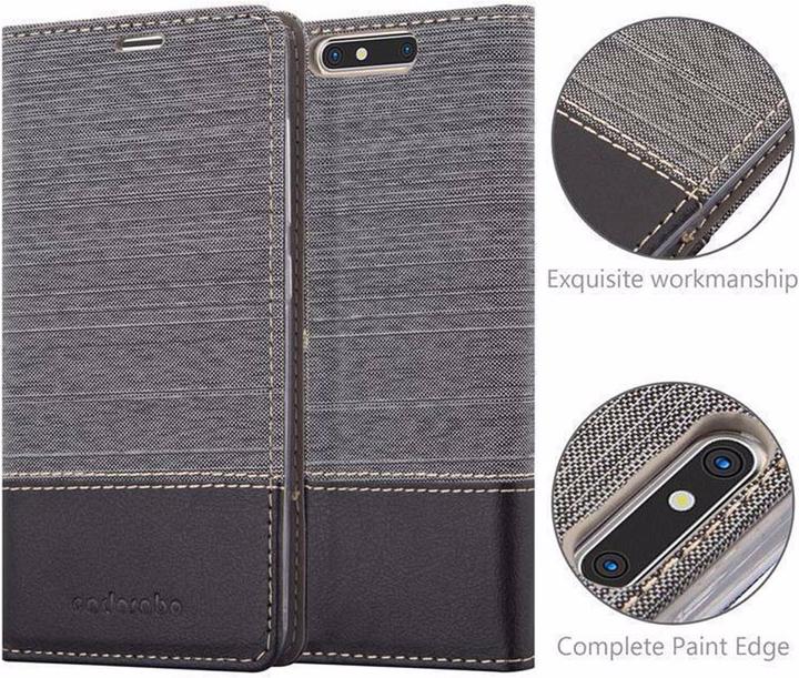 Image du produit Cadorabo Couverture look jeans Book (ZTE Blade V8)