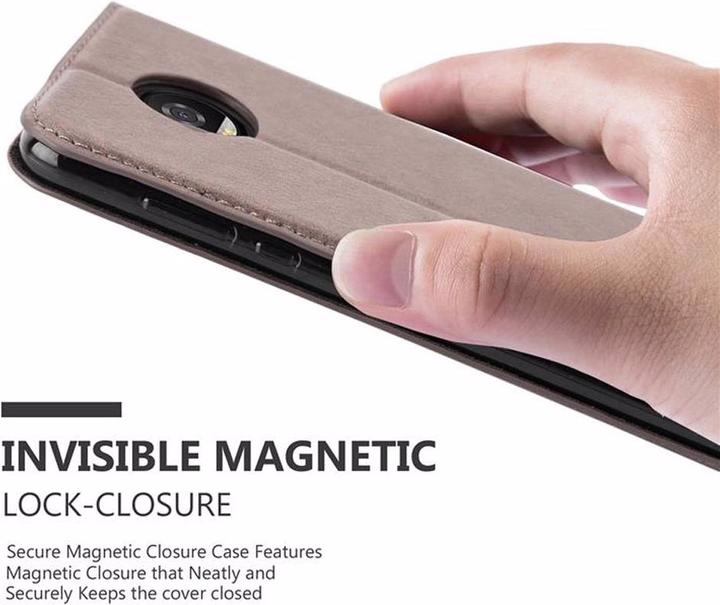 Productafbeelding Cadorabo Boek Onzichtbare Magneethoes (Motorola Moto Z2 Play, Motorola Moto Z2 Force)