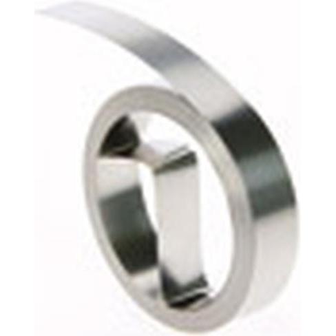 Dymo, Beschriftungsband, 12mm Aluminum w/Adhesive Tape (1.20 cm, Silber)