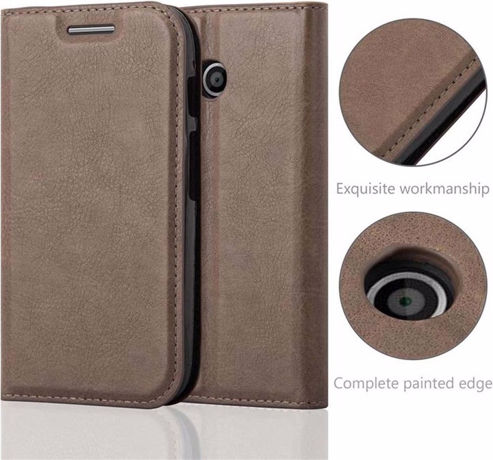 Produktbild Cadorabo Book Invisible Magnet Cover (Motorola Moto E)