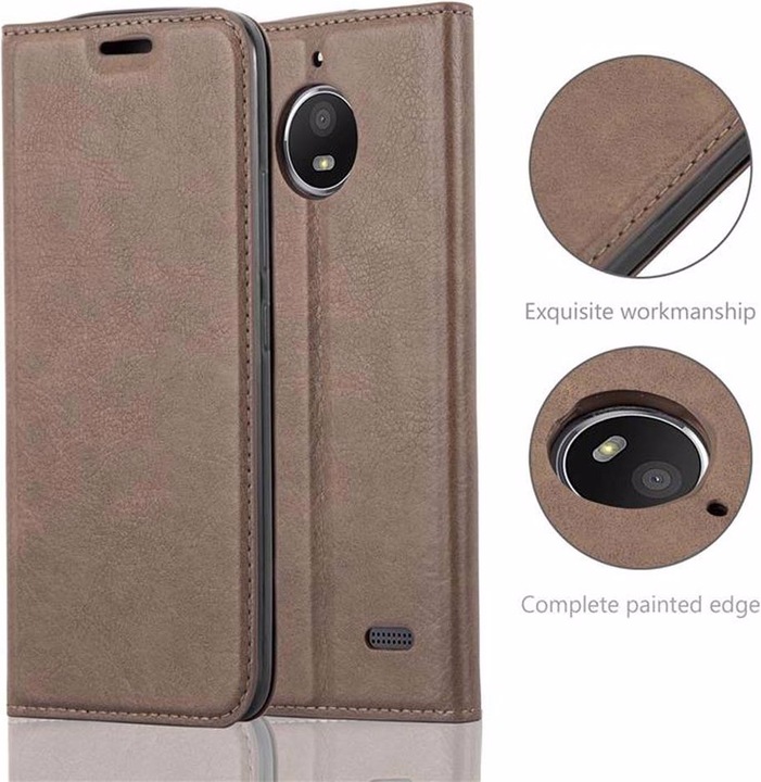 Produktbild Cadorabo Book Invisible Magnet Cover (Motorola Moto E4)