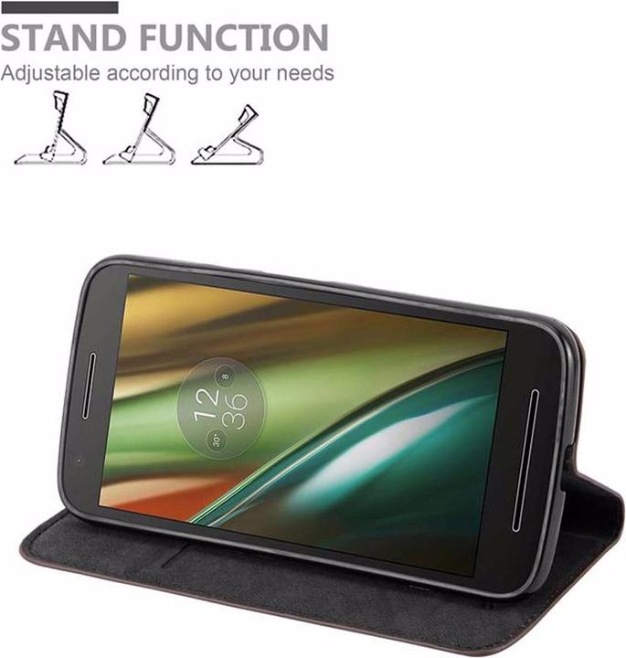 Produktbild Cadorabo Book Invisible Magnet Cover (Motorola Moto E3)