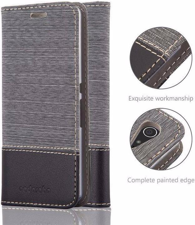 Image du produit Cadorabo Couverture look jeans Book (Sony Xperia E3)