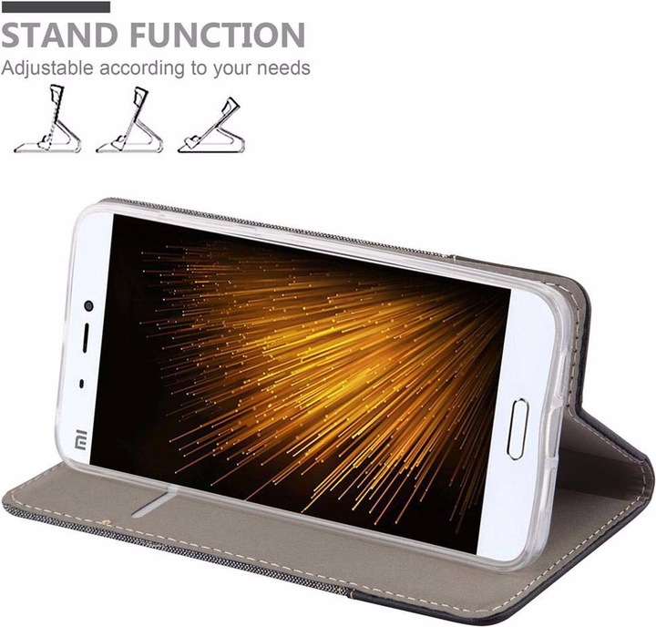 Produktbild Cadorabo Book Jeans Optik Cover (Xiaomi Mi 5s)