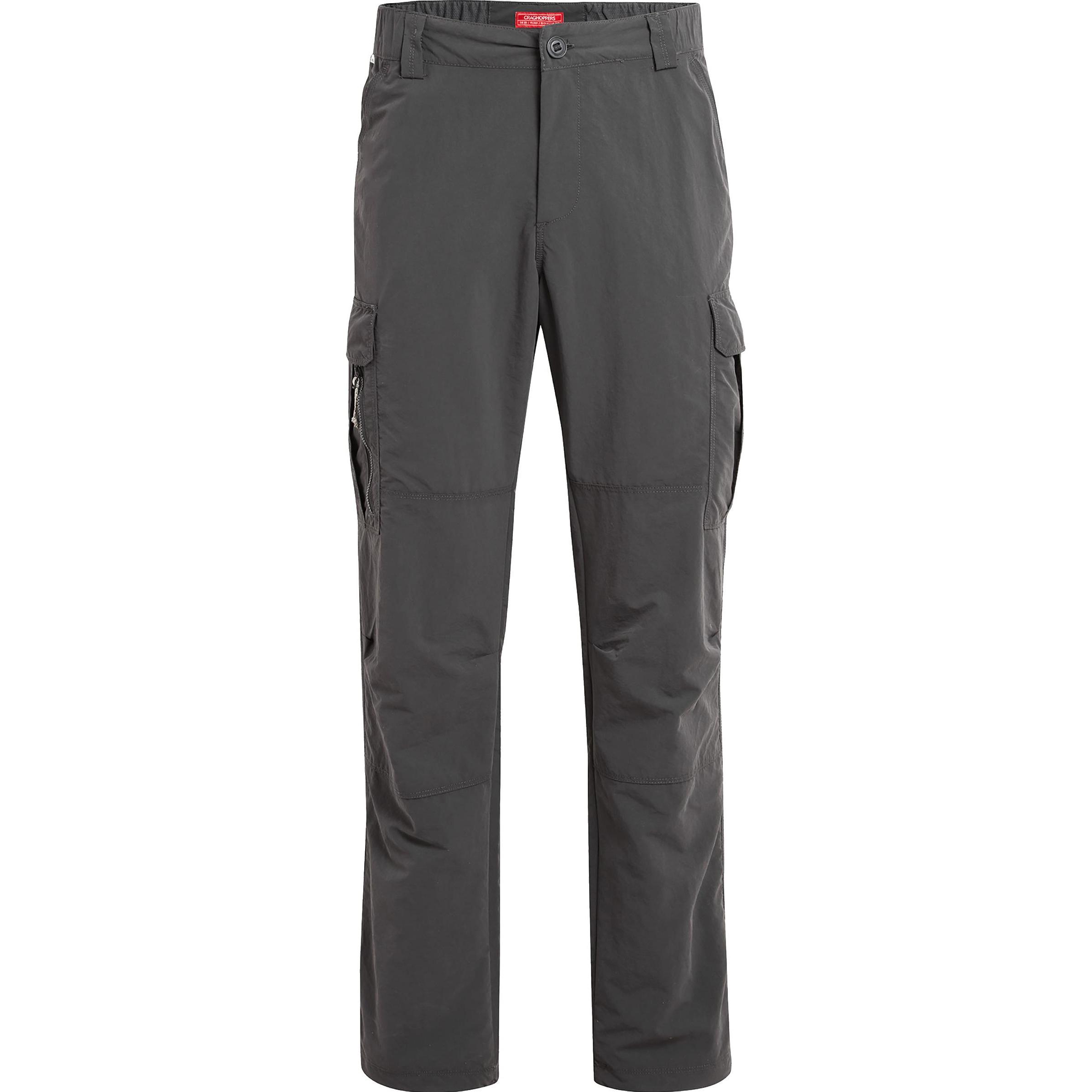 Craghoppers, Herren, Outdoorhose, Nosilife Cargo Hose II (32, M), Grau, M, 32
