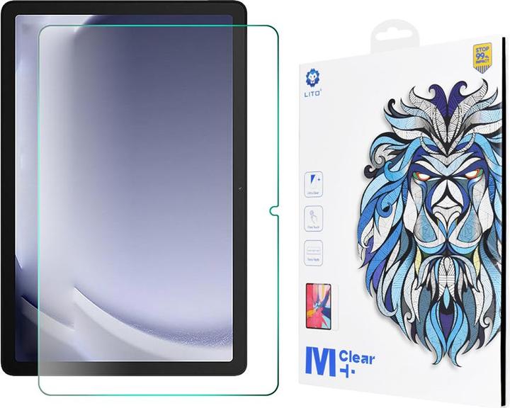 Lito - 2.5D Classic Glass - Samsung Galaxy Tab A9 Plus - Clear (Samsung Galaxy Tab A9)