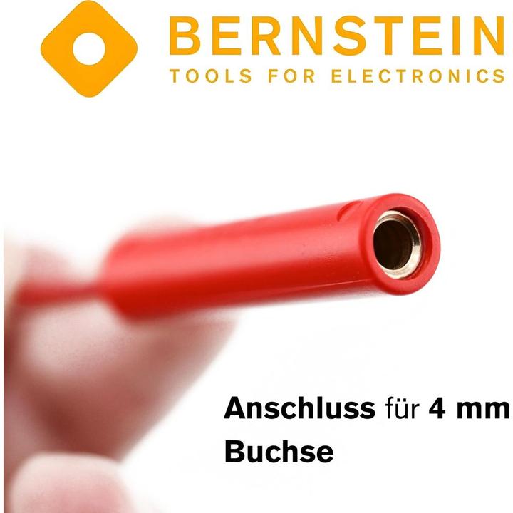 Produktbild Bernstein Prüfspitze Schwarz, Klinge 1 mm