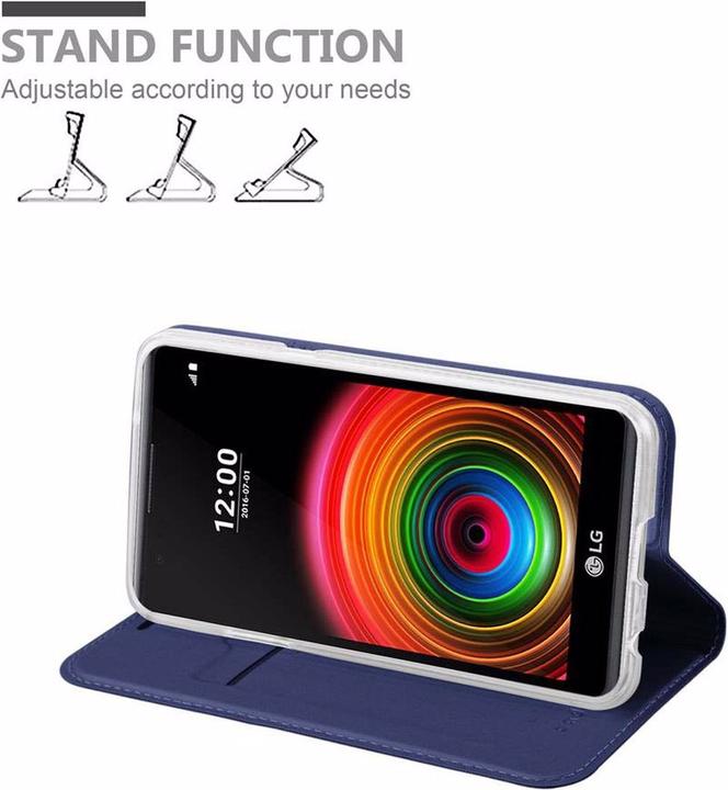 Produktbild Cadorabo Book Classy Style Cover (LG X Power)