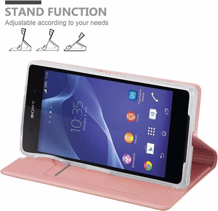 Actual product image Cadorabo Book Classy Style Cover (Sony Xperia Z2)