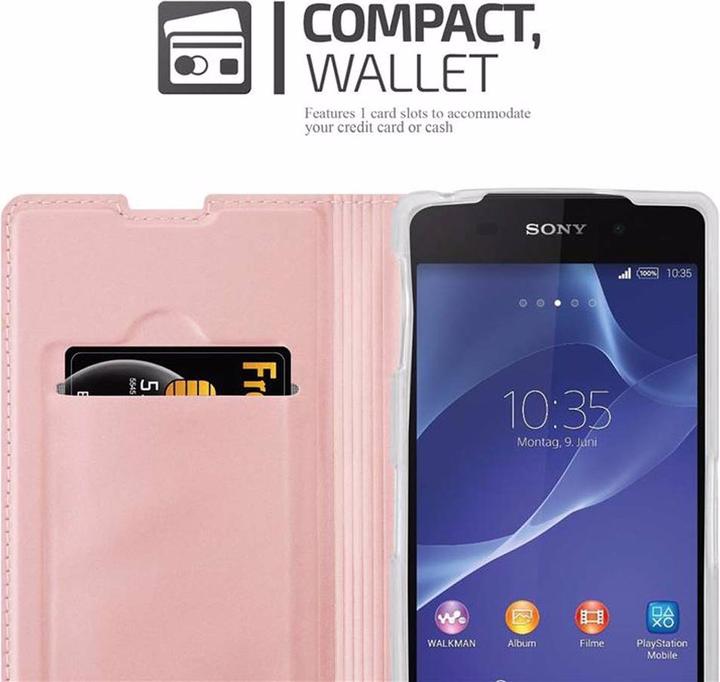 Actual product image Cadorabo Book Classy Style Cover (Sony Xperia Z2)