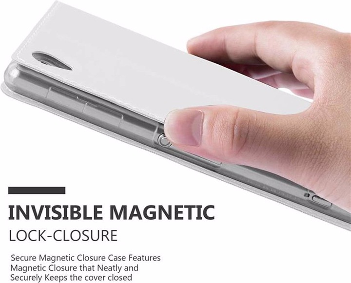 Actual product image Cadorabo Book Classy Style Cover (Sony Xperia Z1)