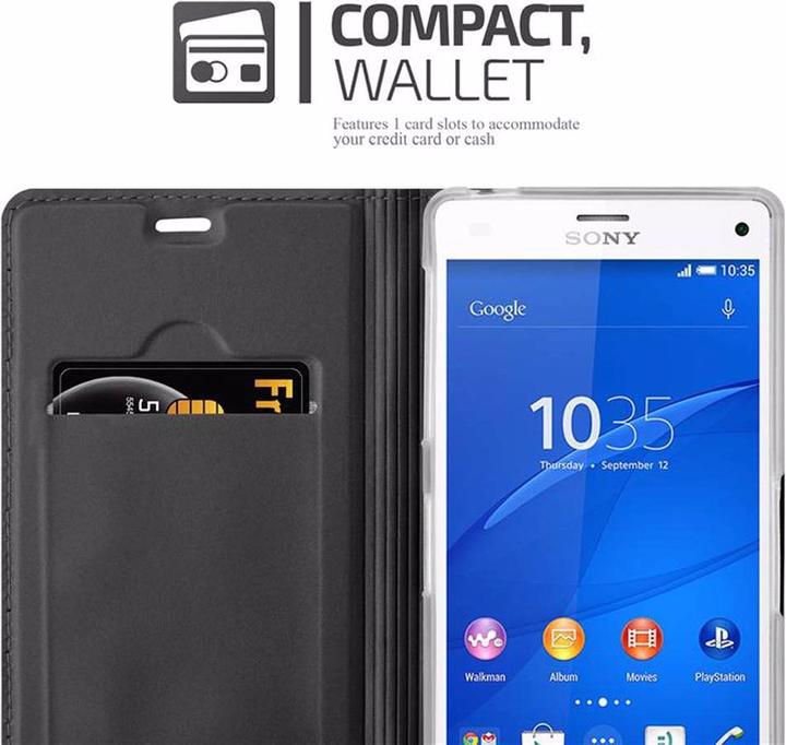 Actual product image Cadorabo Book Classy Style Cover (Sony Xperia Z3)
