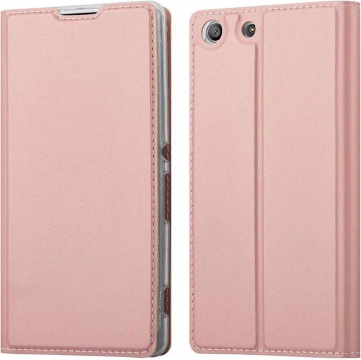 Actual product image Cadorabo Book Classy Style Cover (Sony Xperia M5)